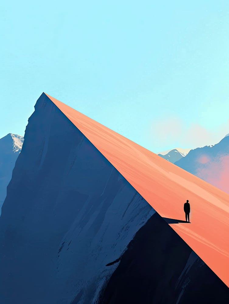 Man On A Mountain, Minimalism 1