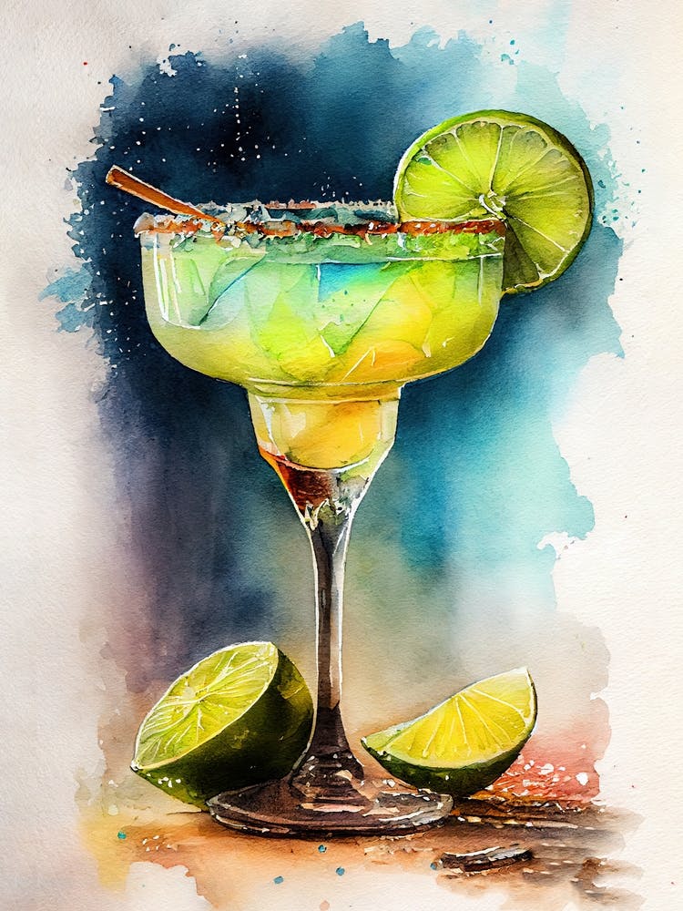 Margarita Painting drinks