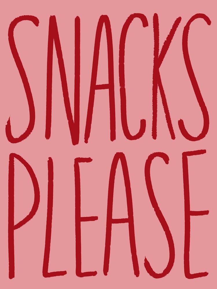 Snacks Please Red