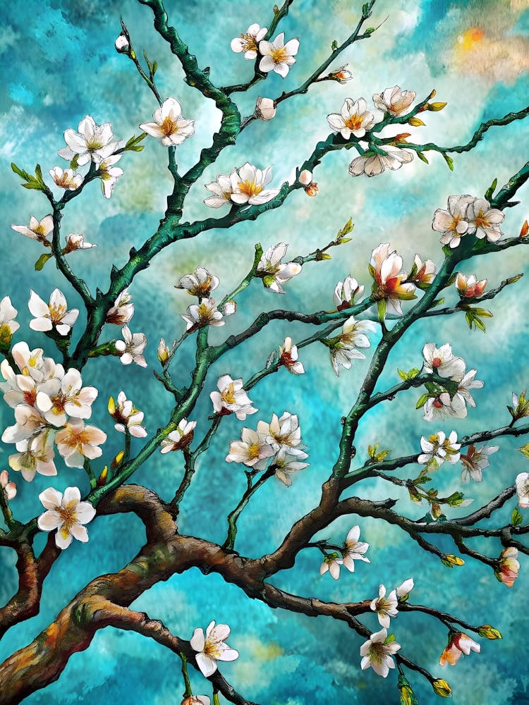 Blossoming Cherry Tree 3