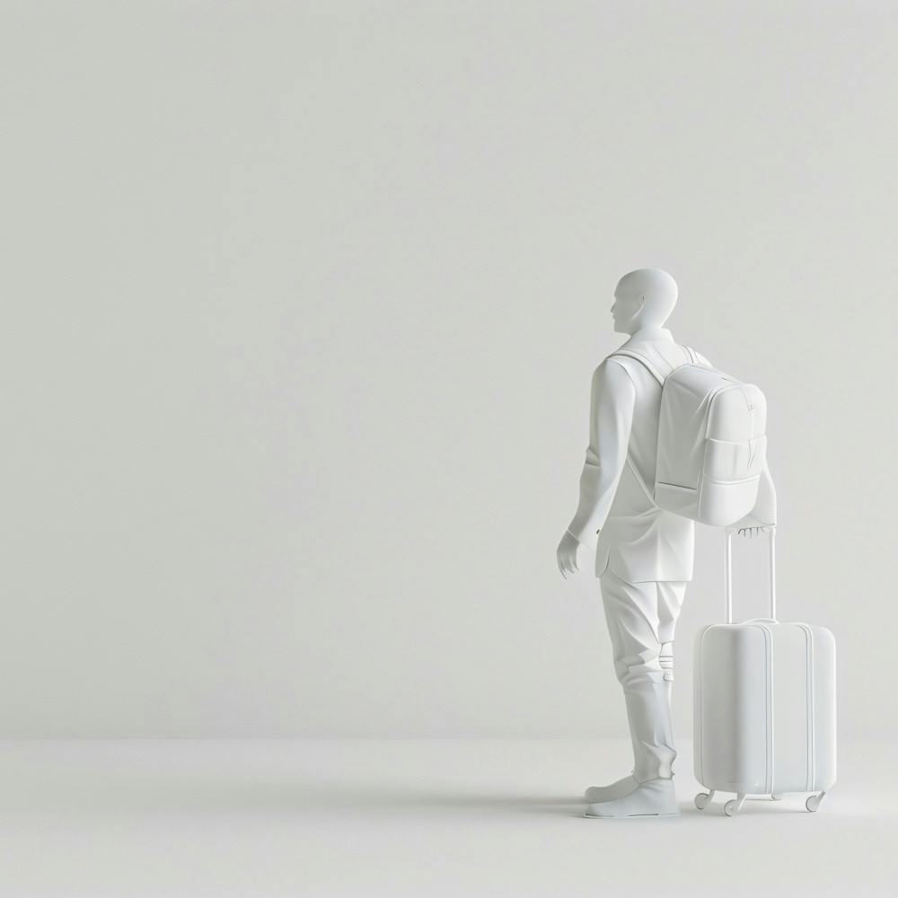 Man With A Suitcase