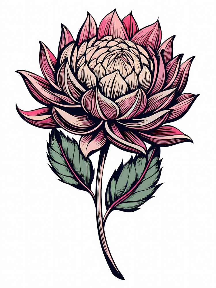 Fleur de Dahlia 14