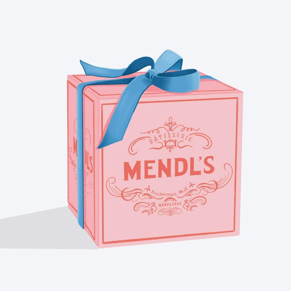 Mendl’s Grand Budapest Hotel Box Square