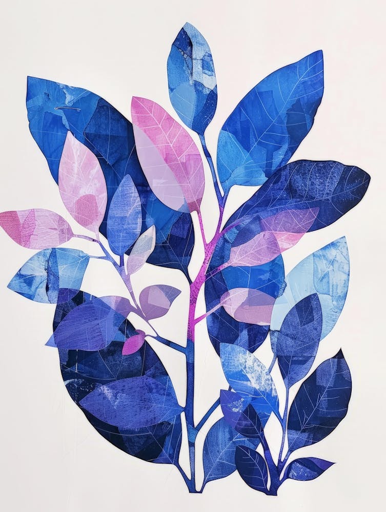 Blue Leaves 20