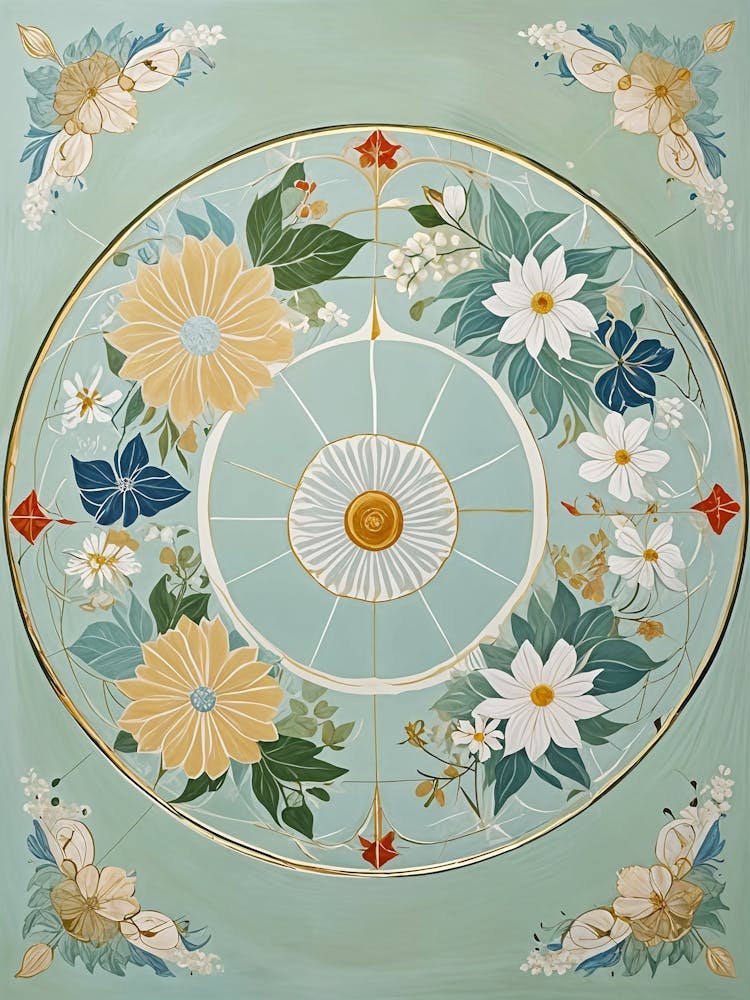 Floral Circle 1