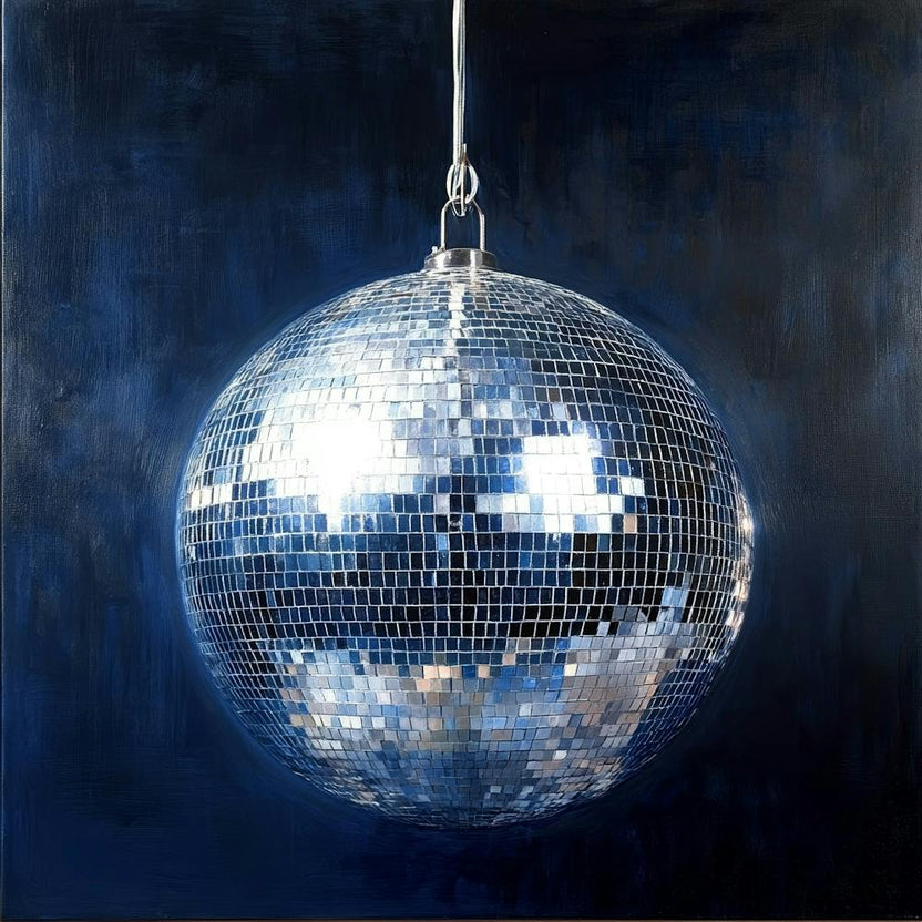 Disco Ball Canvas Print Art 4
