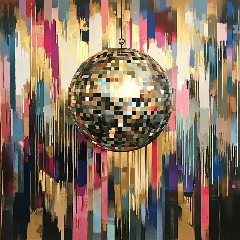 Disco Ball Art 37