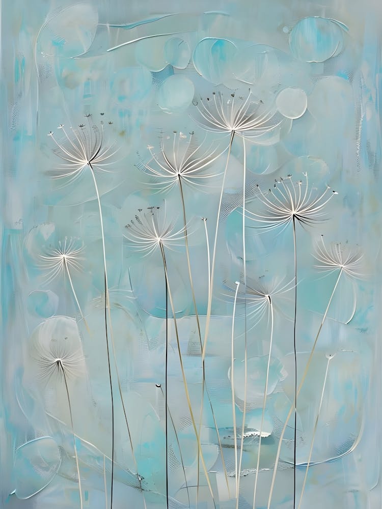 Dreamlike Delights: Dandelion Seeds in a World of Soft Textures and Colors 2