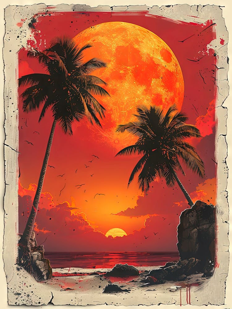 Sunset At The Beach 9