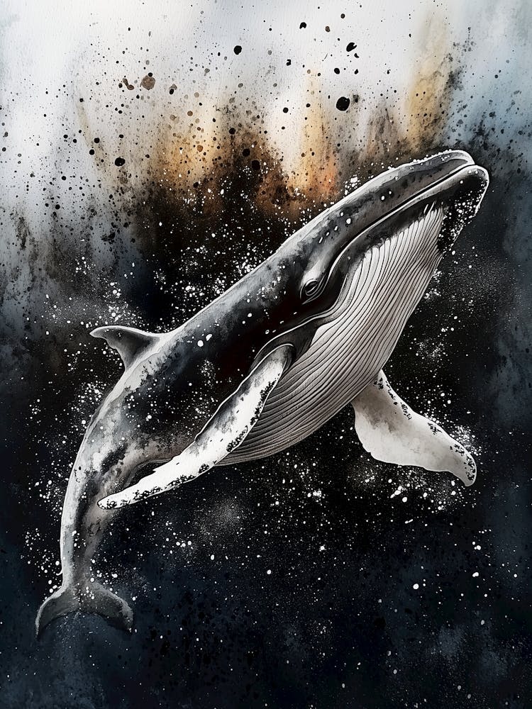 Humpback Whale Canvas Print