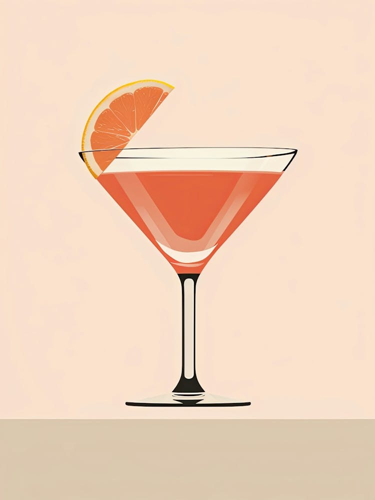 Illustration Paloma Floral Infusion Cocktail 4