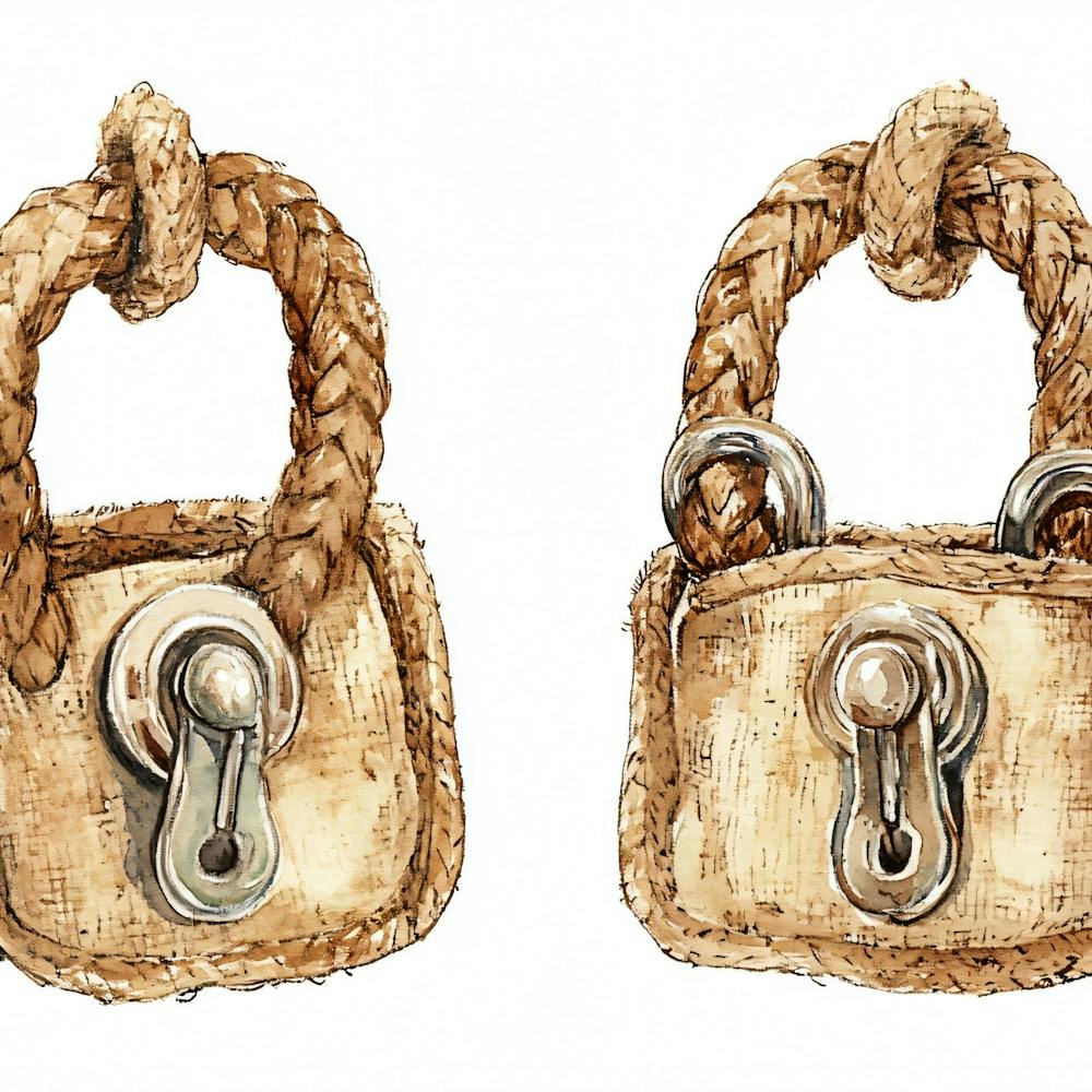 Two Padlocks