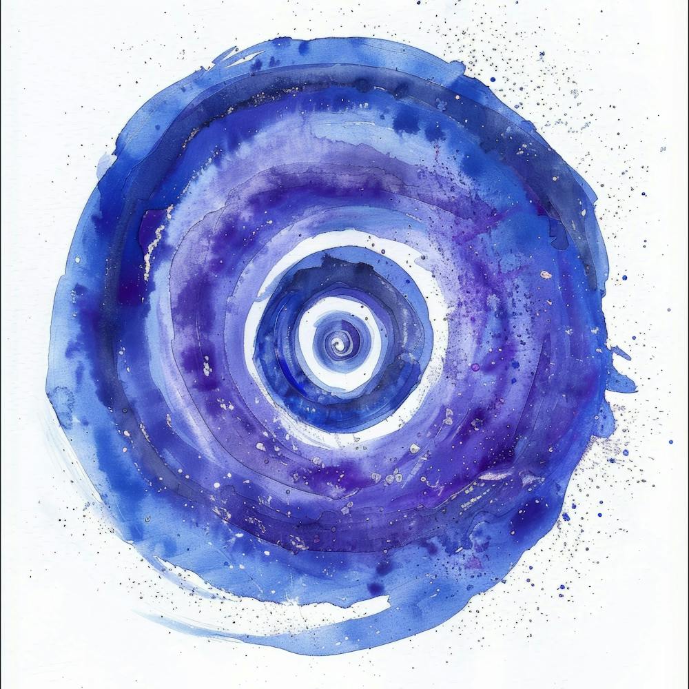 Blue Spiral 1