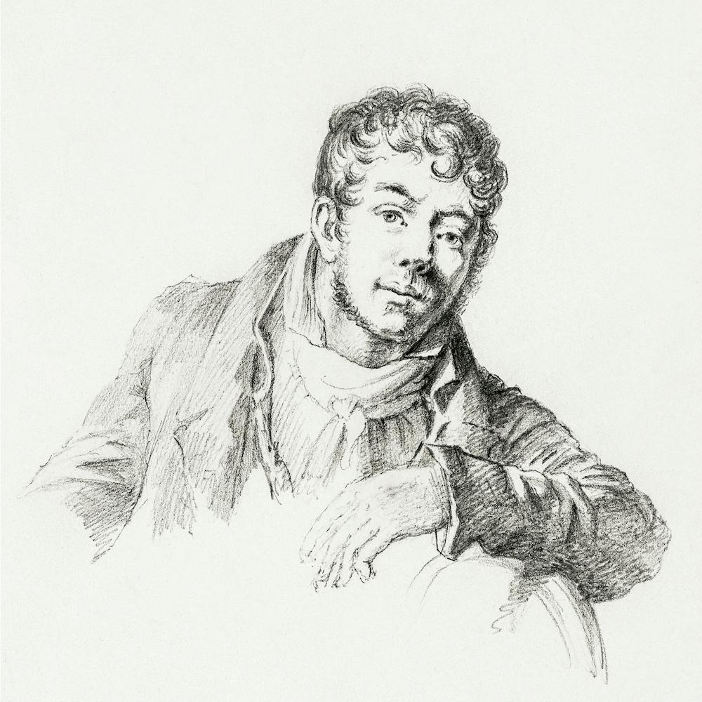 Portrait Of Louis Moritz, Jean Bernard
