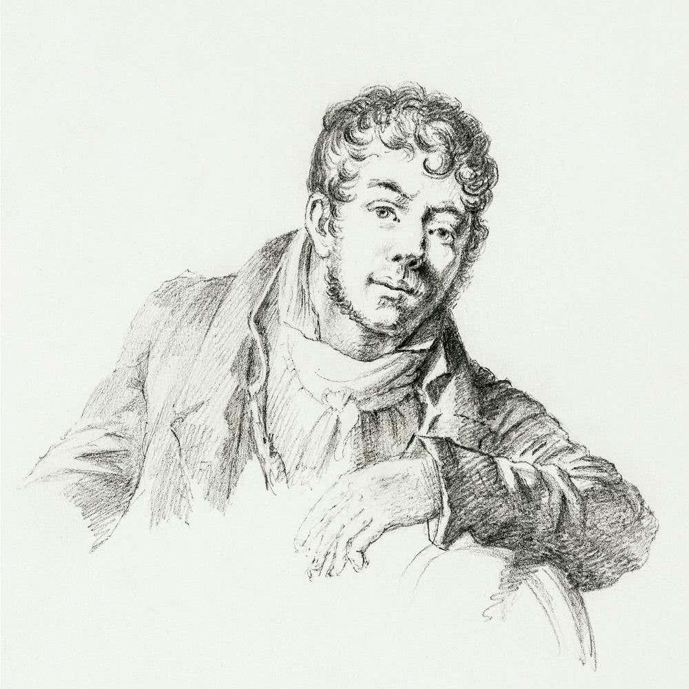 Portrait Of Louis Moritz, Jean Bernard