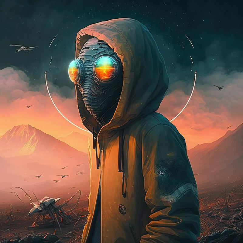 Alien in Hoodie