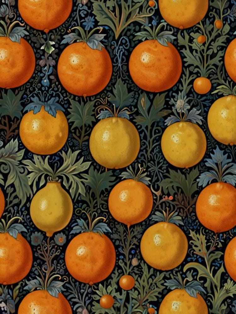 William Morris Oranges