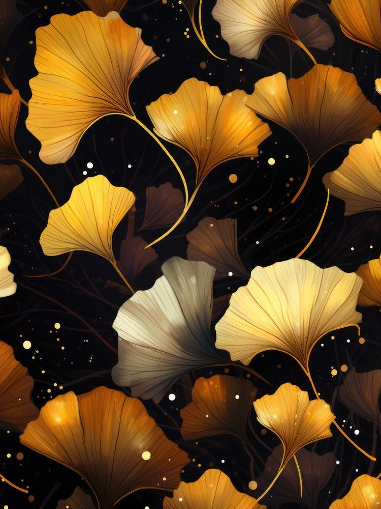 Autumn Leaves Seamless Pattern