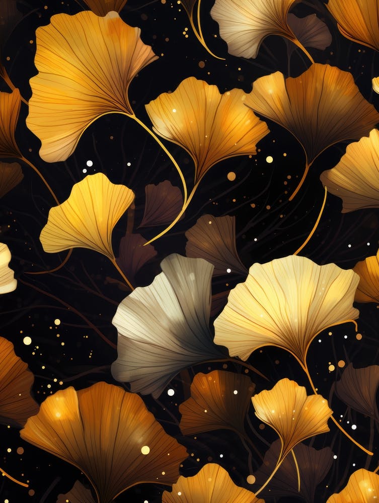 Autumn Leaves Seamless Pattern