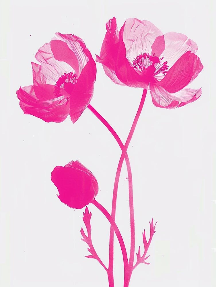 Hot Pink Buttercup