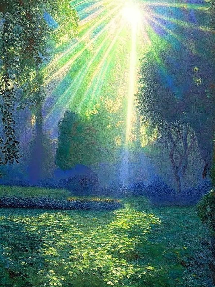 Jardin Des Plantes, France Classic Painting