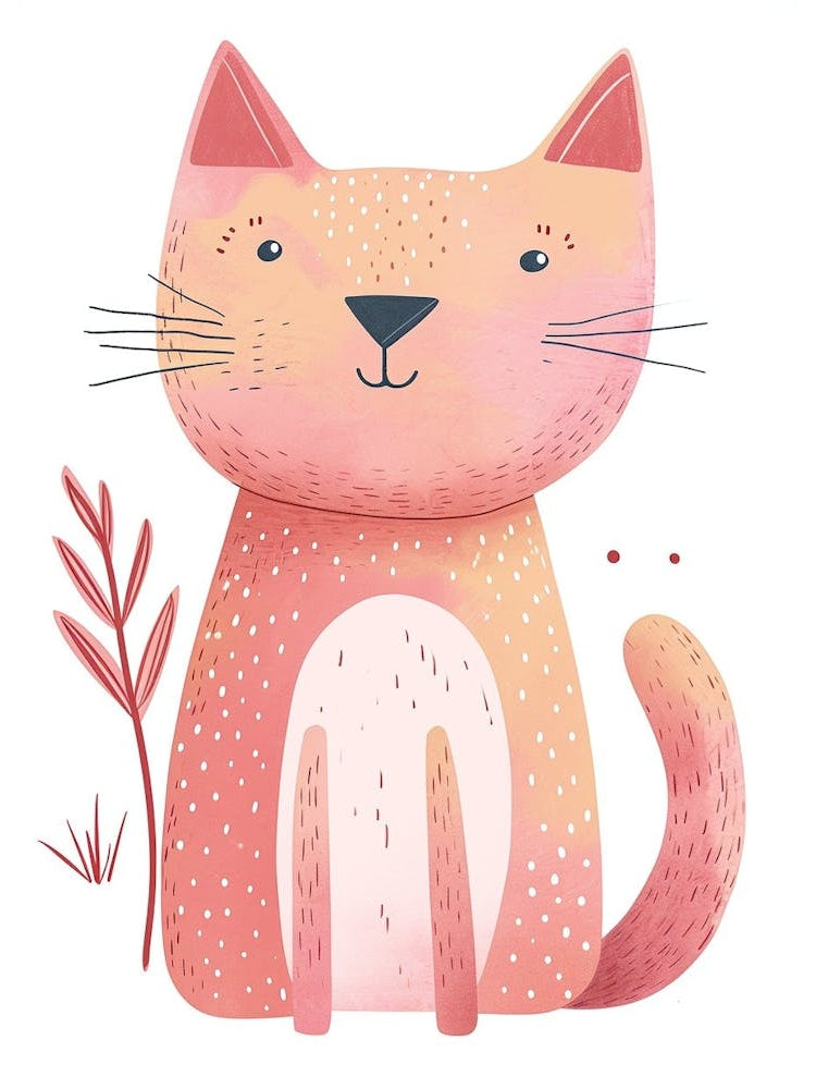 Pixiebob Cat Clipart Illustration 3