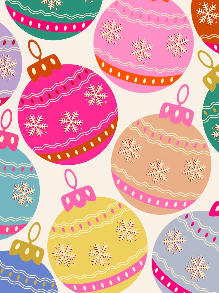 Playful Christmas Baubles