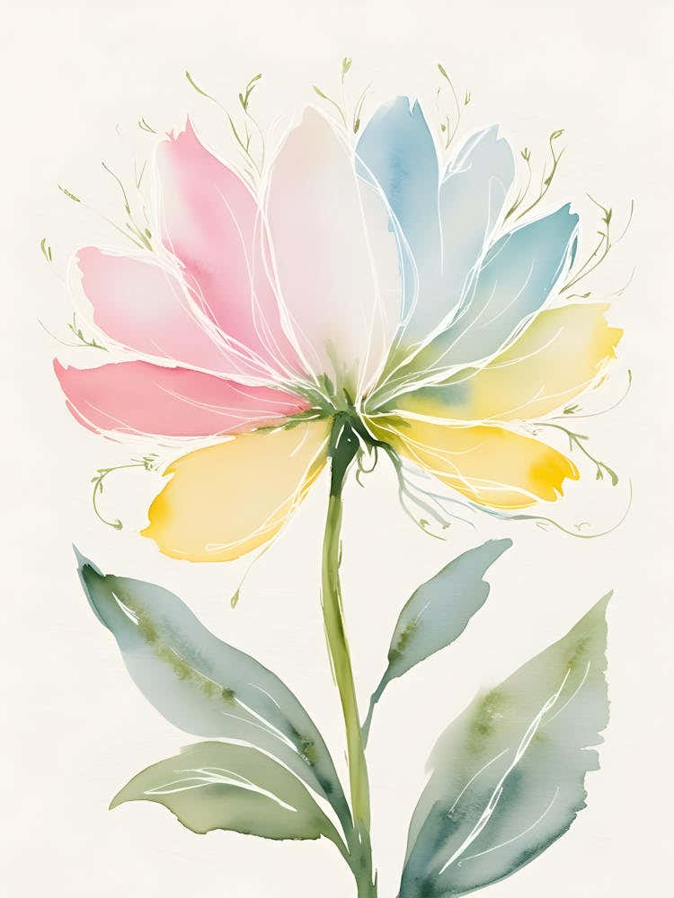 Watercolor Flower