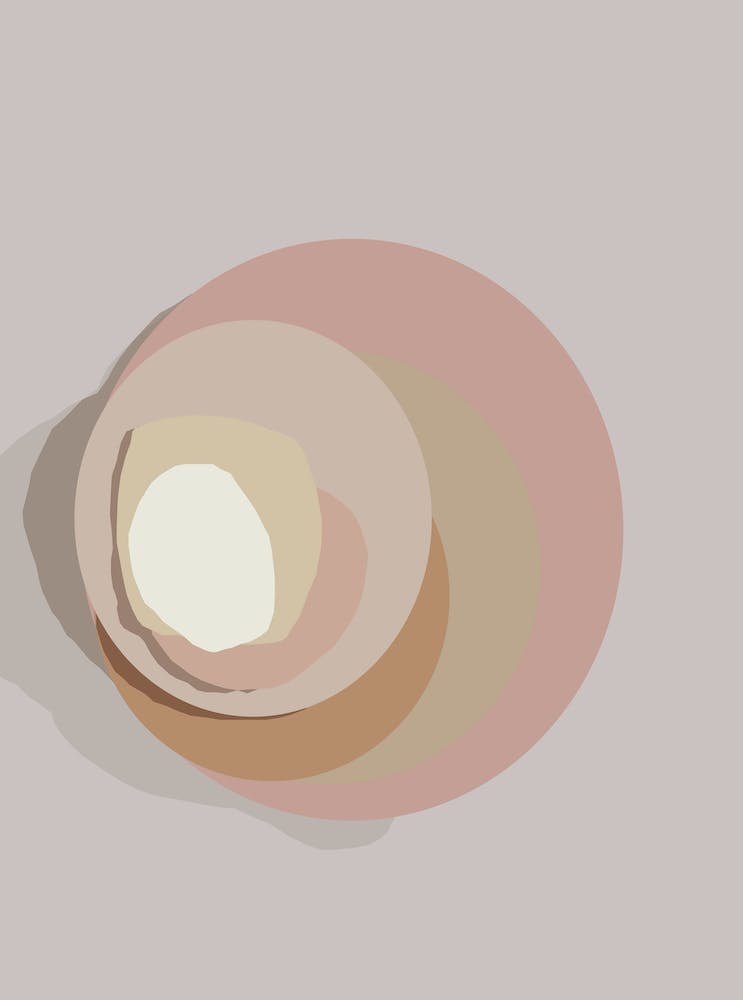 Mid Century Circles Abstracts