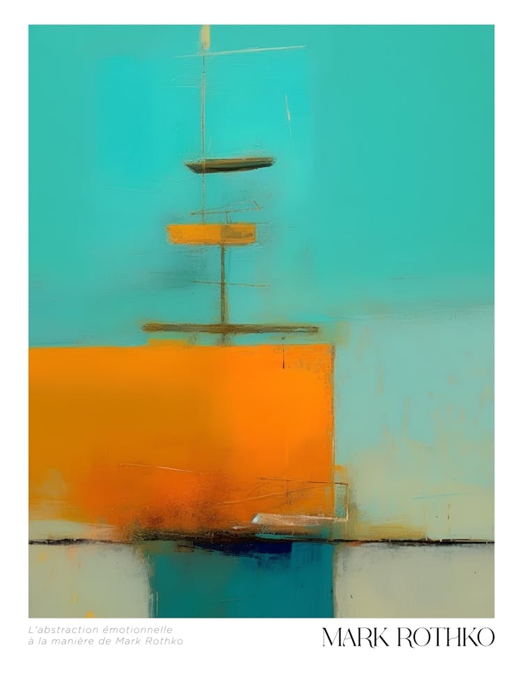 Boot Im Wasser Mark Rothko