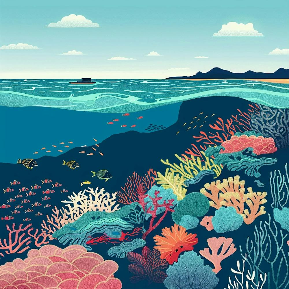 Coral Reef Illustration