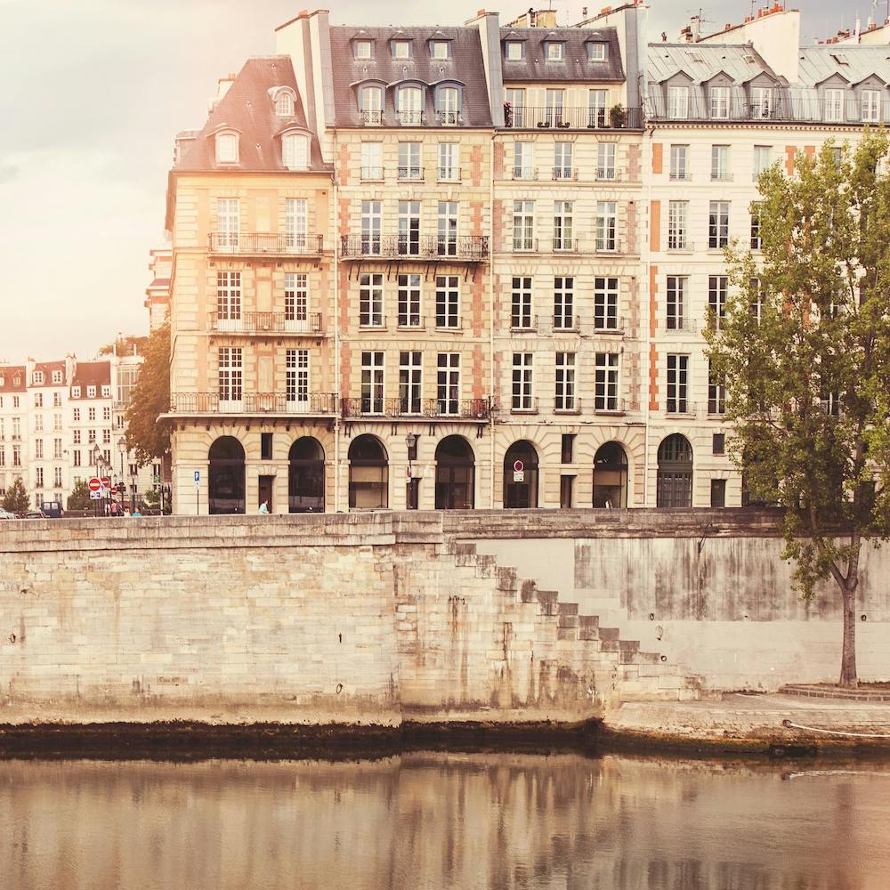 Paris Seine Quadrat