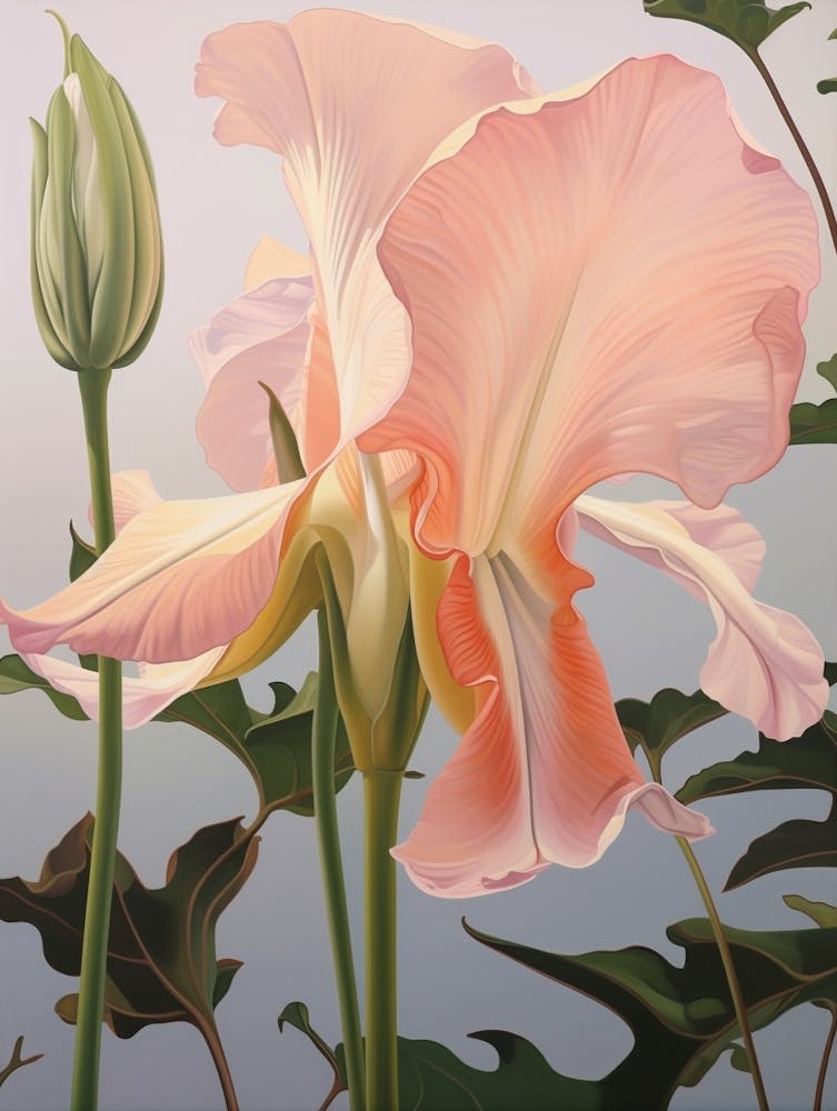 Illustration florale Gloriosa Lily 3
