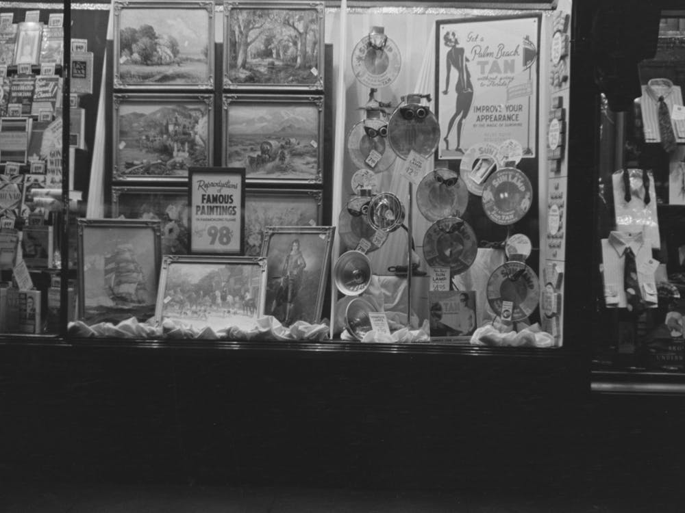 Drugstore Window, Washington, D C, By Russell Lee