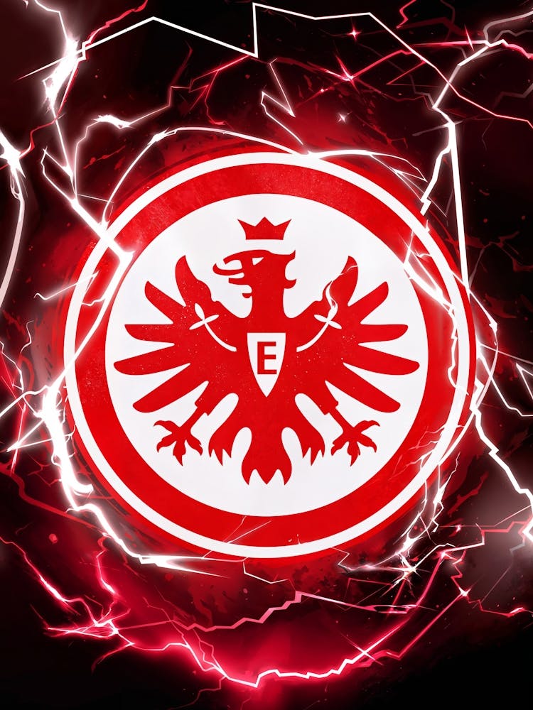 Eintracht Frankfurt Logo Art: Eintracht Frankfurt is a legendary Bundesliga club with a fierce eagle emblem and a passionate fanbase. The Frankfurt logo symbolizes strength and unity. Playing in Deutsche Bank Park, the club is known for its European successes.