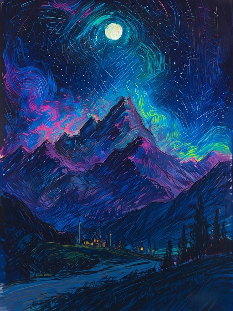 Aurora Night Sky