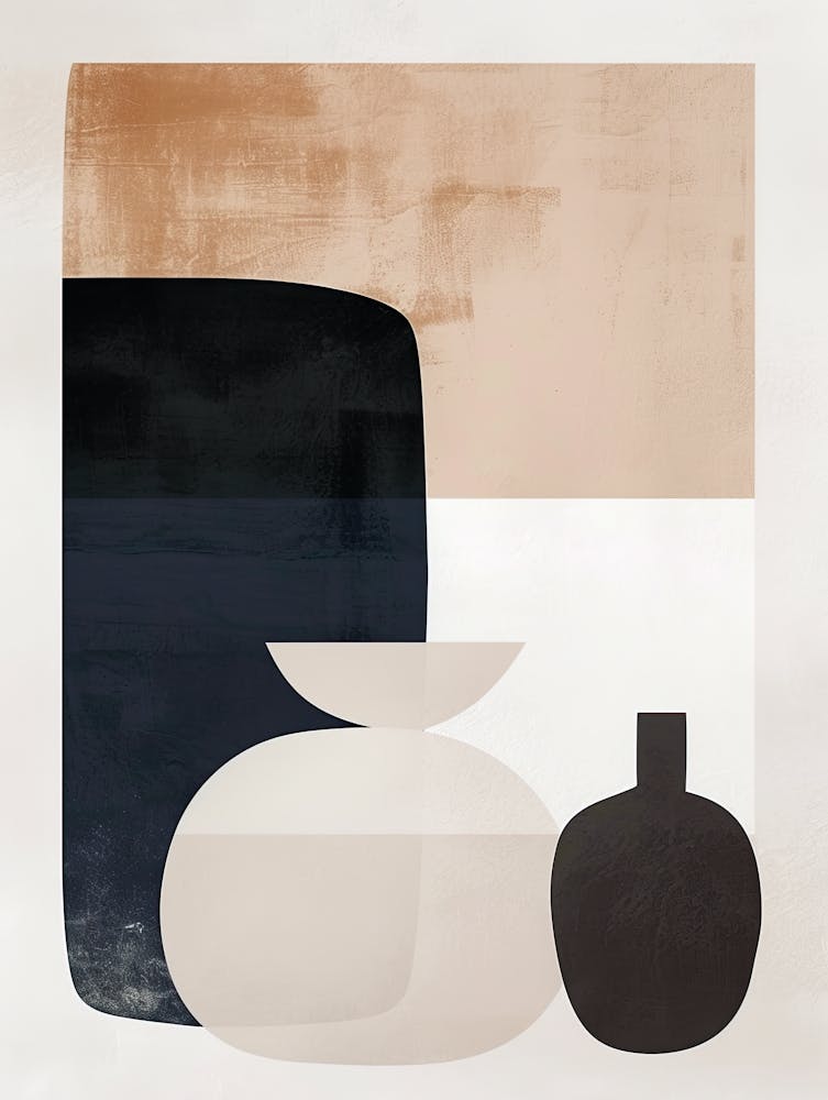Muted Layers Minimalist Style