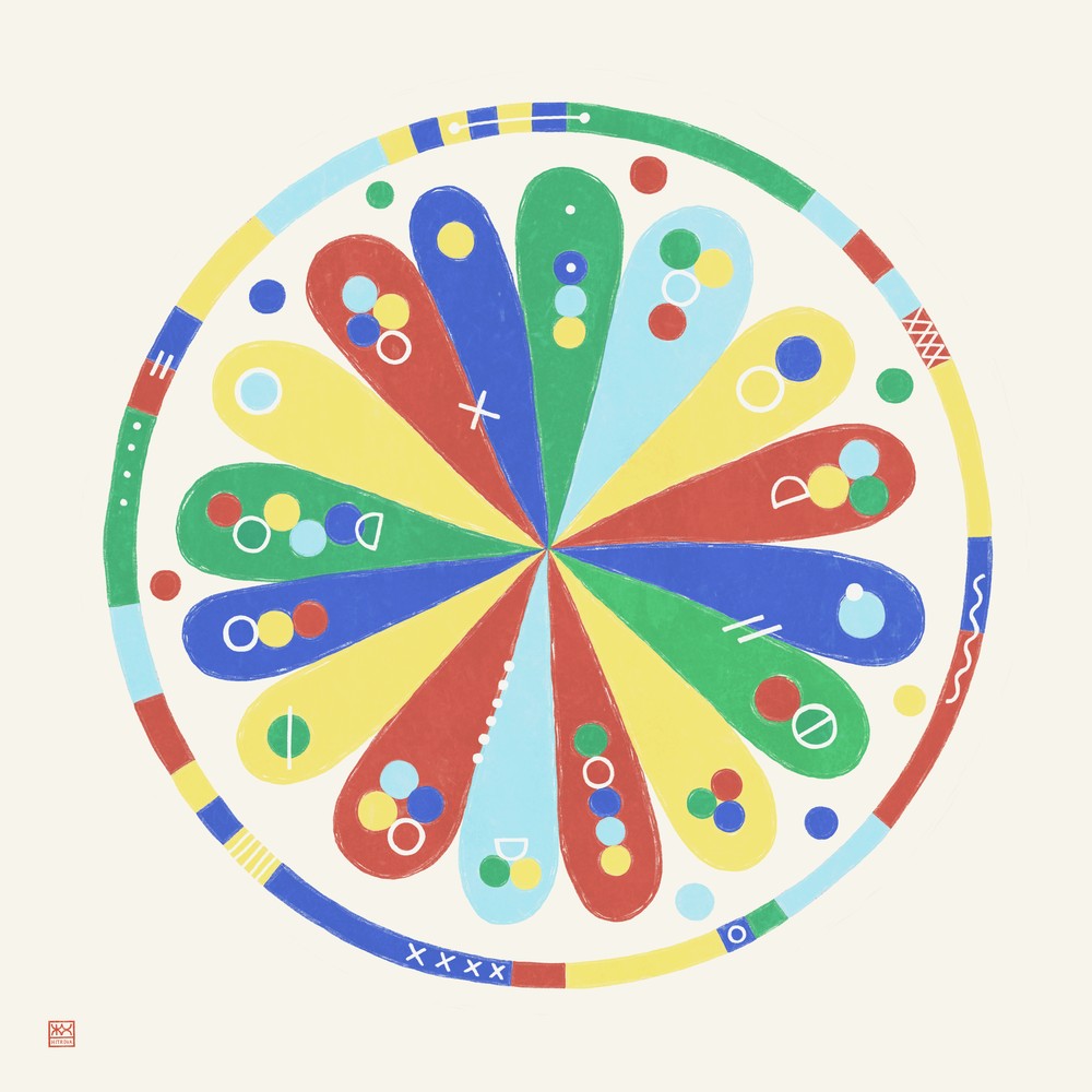 Meditative Flower Mandala