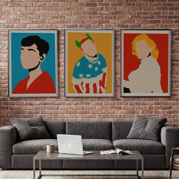 Minimalist Pop Icons