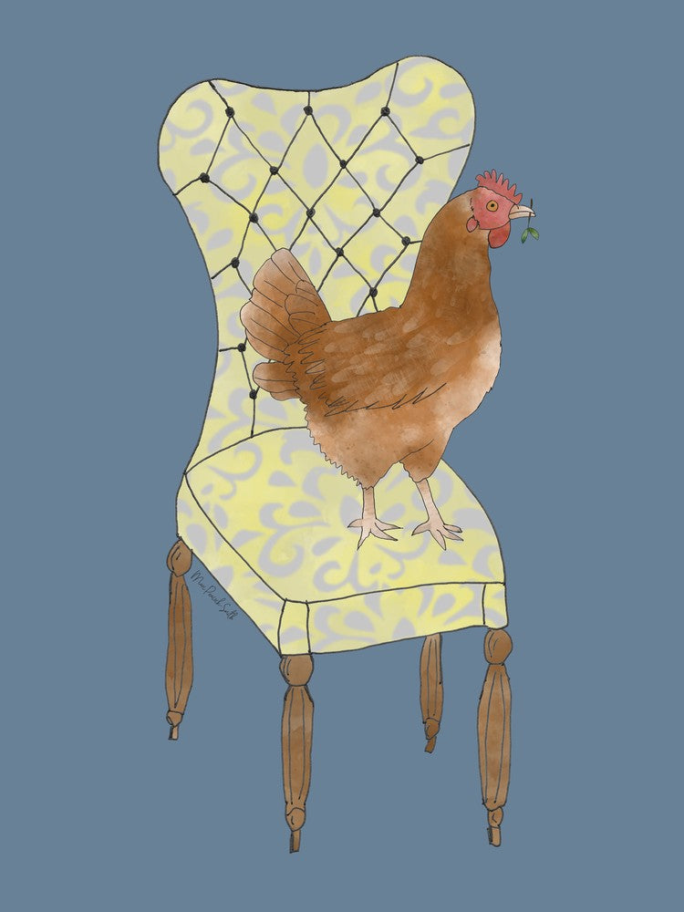 Miss Hen Chicken On A Chair 2