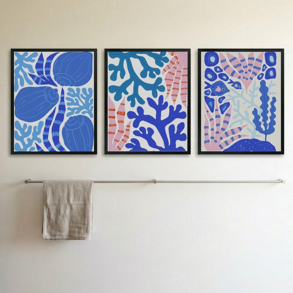 Ocean Hues Abstract