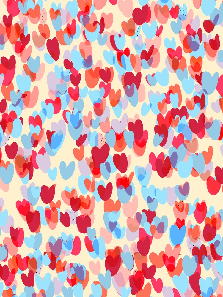 Overlapped Sweet Hearts