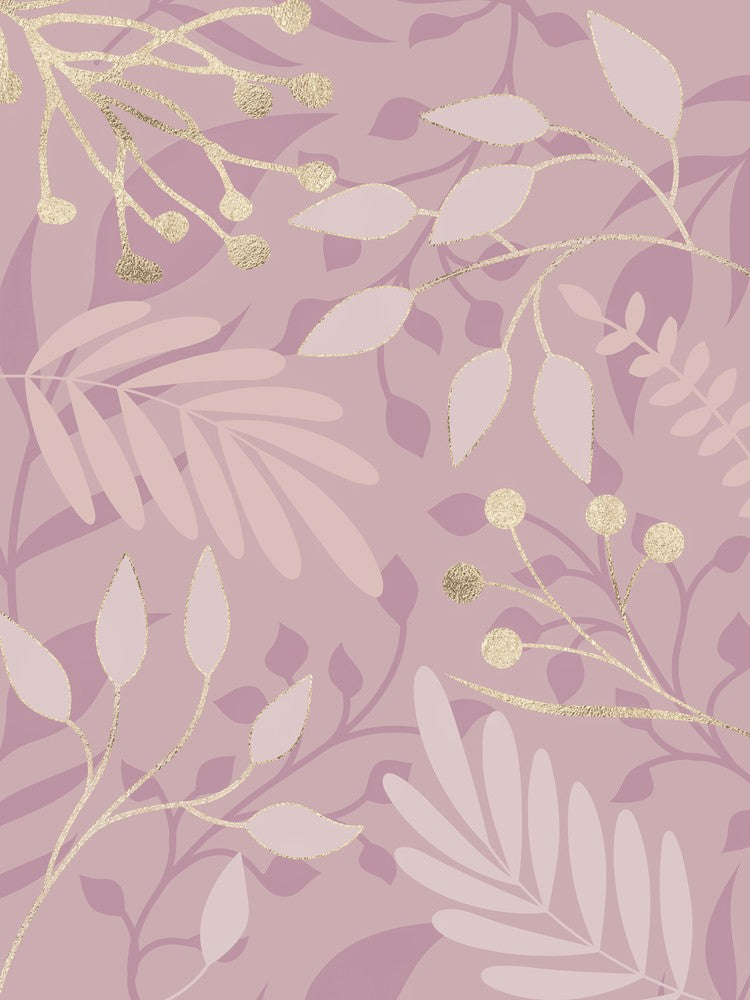 Pastel Pink Floral Glamour