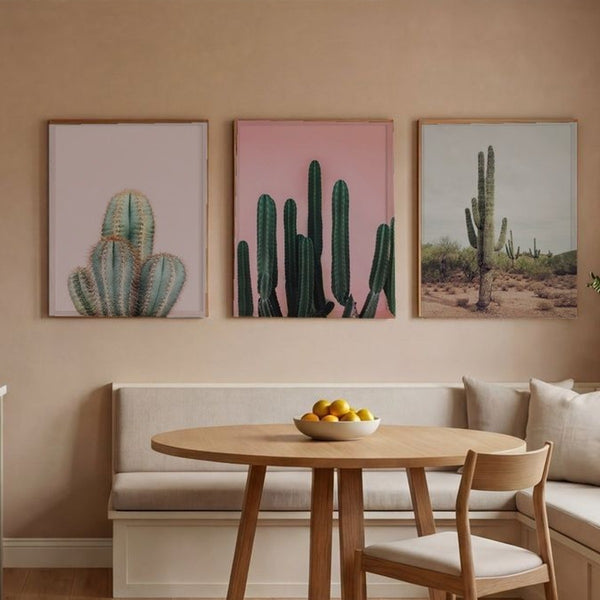 Pink Desert Cactus