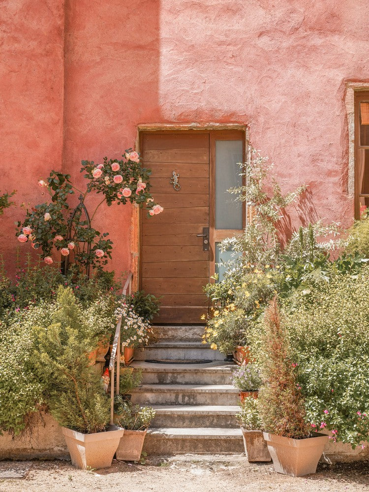 Pink House Front Door