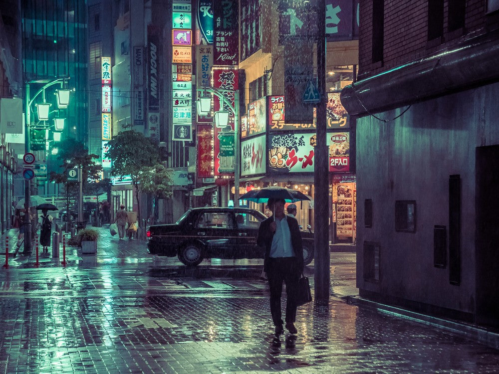 Regnerische Shinjuku Nächte