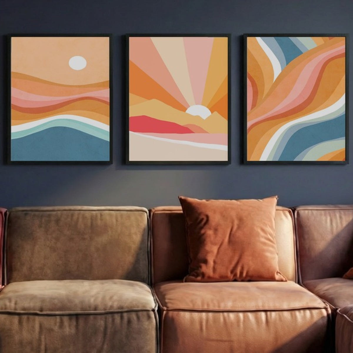 Retro Rainbow Coastal