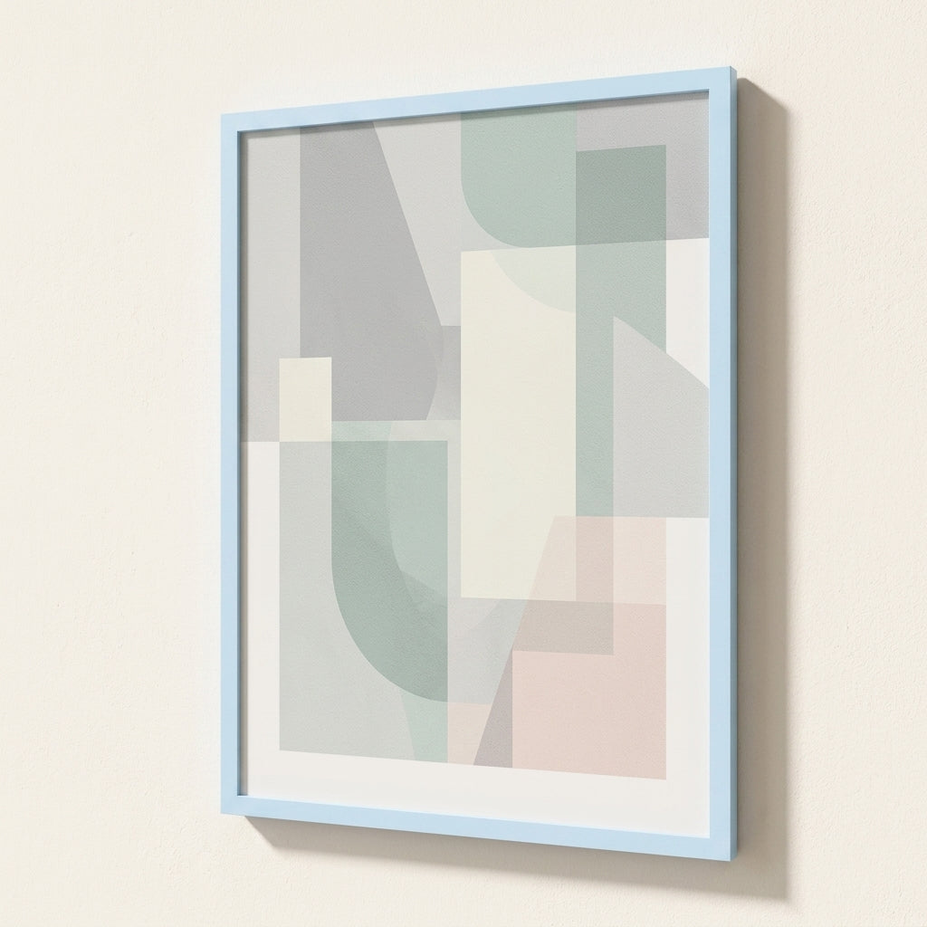 The Beat Frame - Light Blue