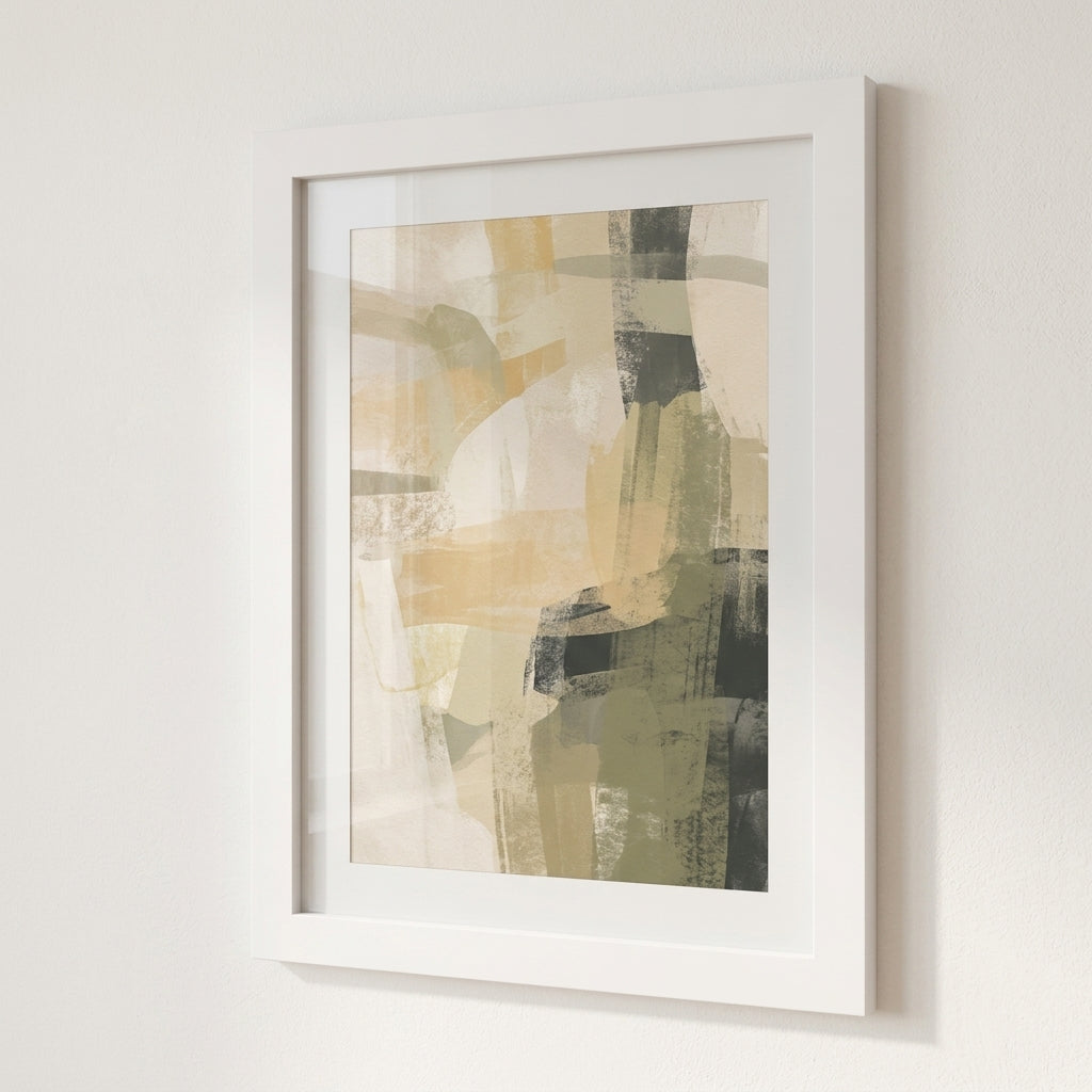 The Border Frame - Brushed White