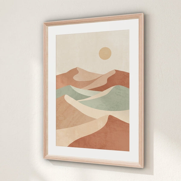 The Curve Frame - Walnut